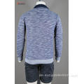 Männer 100% Baumwolle Fleece Long Sleeve Sweatshirt